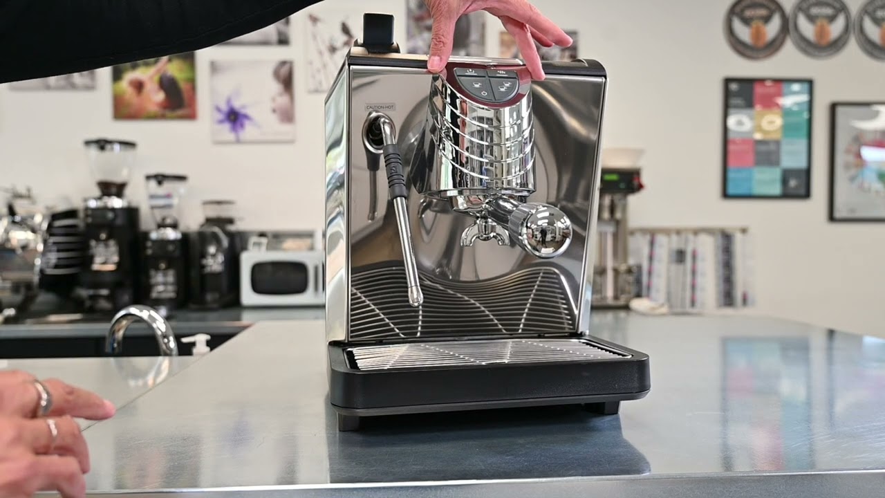 Overview of Nuova Simonelli Oscar II Espresso Machine - YouTube