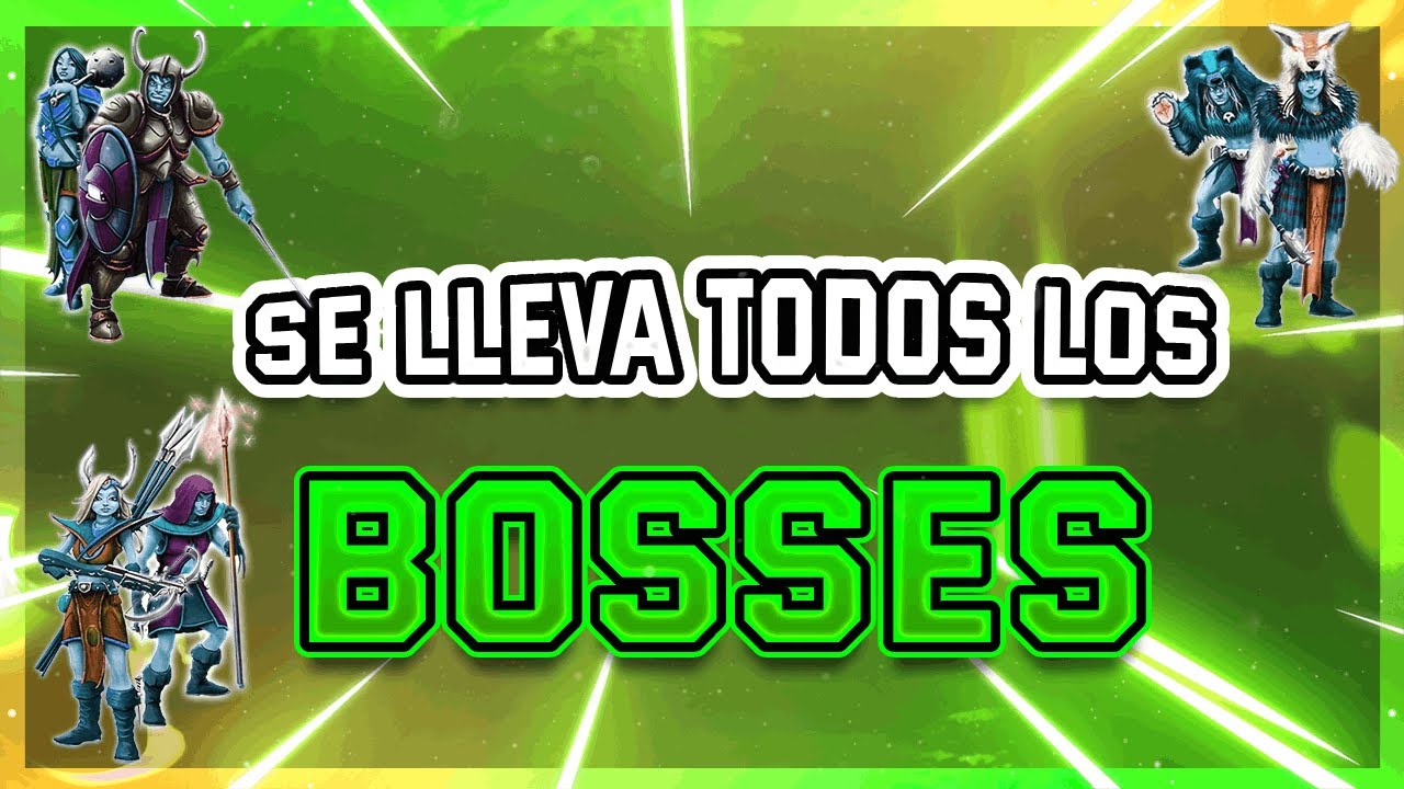 La Vocación mas Rota para bosses en Tibia