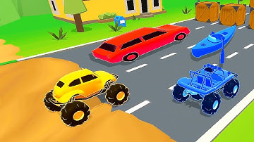SHAPE SHIFTING 🏃‍♂️🚗🚲🚦All Levels Gameplay Walkthrough Android,ios max T3RFY