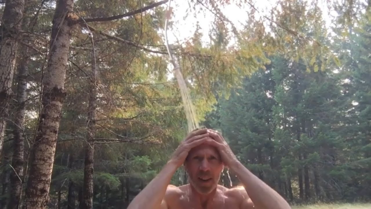 How to Stay Clean in the Outdoors. Off Grid Shower