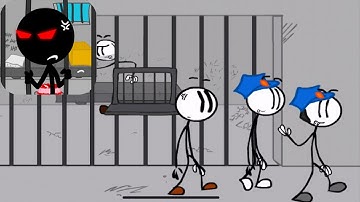 Prison Break - Stickman Edition Gameplay Walkthrough(iOS)