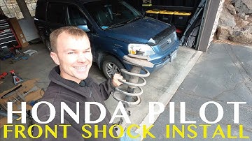 Honda Pilot Front Shock Install DIY | 2003-2008 | 1st Gen