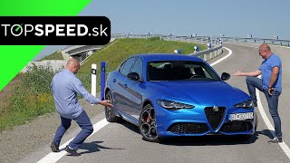 TEST ALFA ROMEO GIULIA 2.2 JTDm Q4 Veloce - sexi starenka