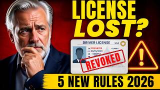 SENIORS 5 New Driving Rules That Could Cost You Your License in 2026 Most Don t Know Two of Them