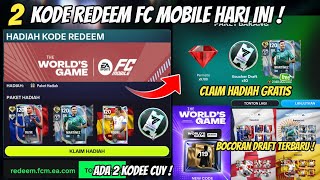 2 LATEST FC MOBILE REDEEM CODES TODAY: CLAIM FREE PLAYERS & DRAFT VOUCHERS   NEW DRAFT LEAKS