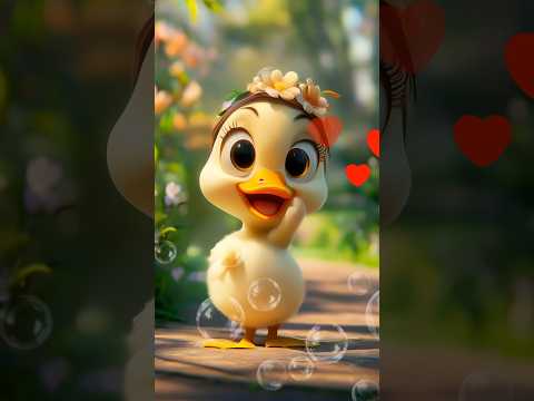 Funny Cute Duck,