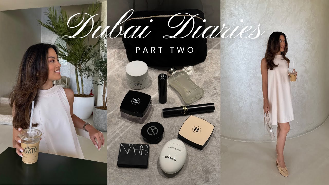 ДНЕВНИКИ ИЗ ДУБАЯ | Dubai Mall, лучшие кафе, макияж на каждый день, One Central, Klay Burger и мн...