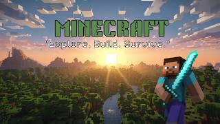 Minecraft Java Starting My FOREVER WORLD! ( No Commentary )