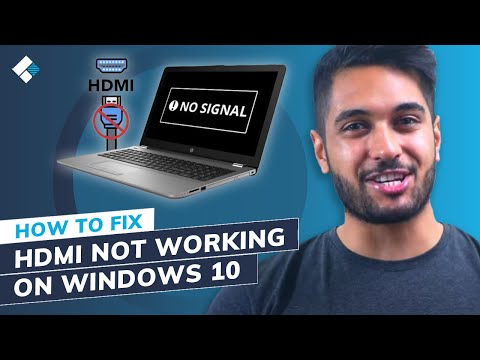 How to Fix HDMI Not Working on Laptop Windows 10   5 Methods 