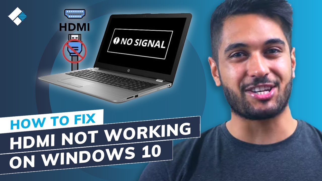 How to Fix HDMI Not Working Laptop Windows 10? [5 Methods] - YouTube