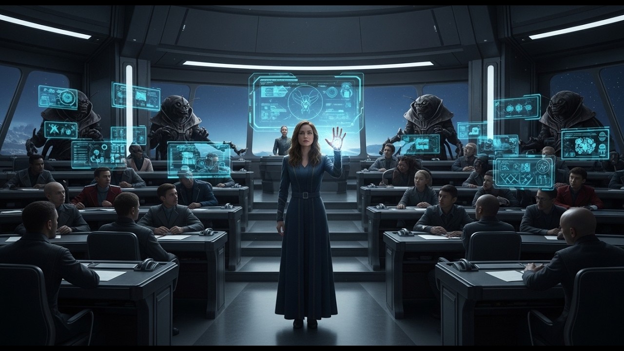 The Galactic Class Mocked the Human — Until Her Hand Tattoo Shut Them Up || Blood & Throne