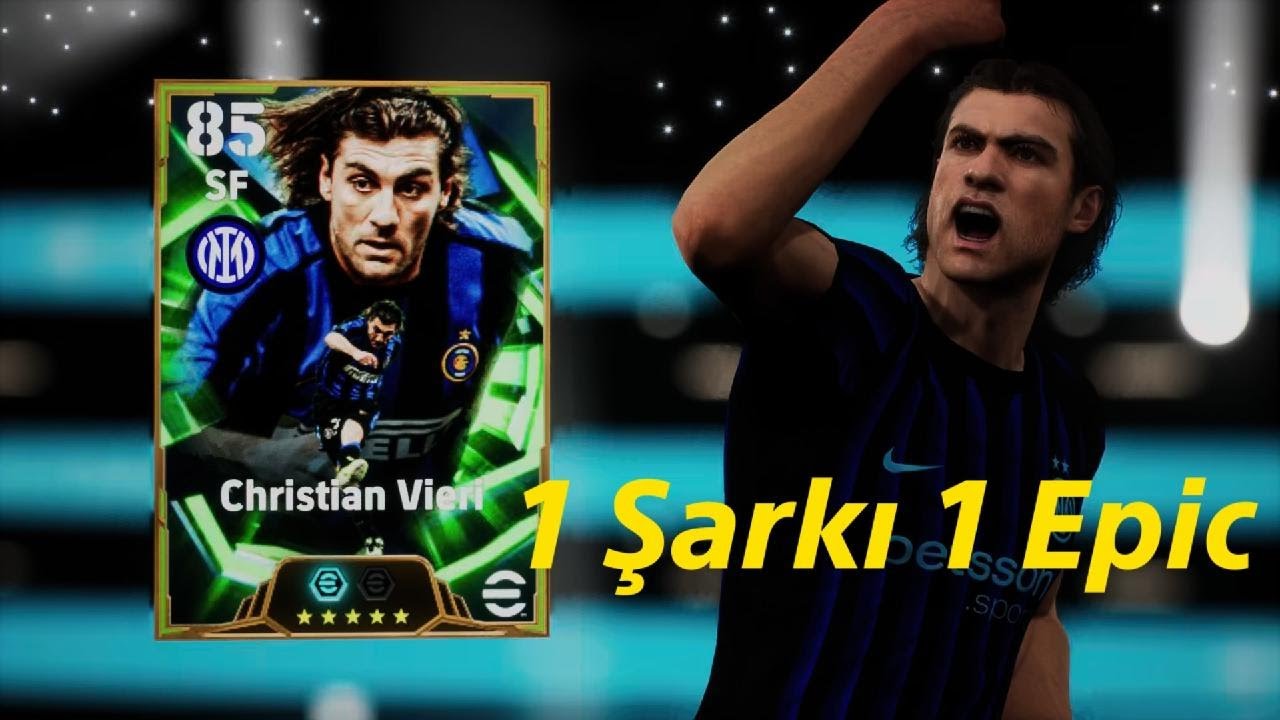 Şarkıyla Başladık, Vieri ile Bitirdik! 😂 500 COINS'E EPİC GELDİ! | #efootball2026 