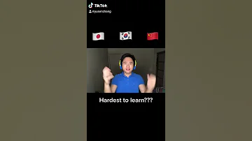 Japanese Chinese Korean Which One Is The Hardest To Learn 