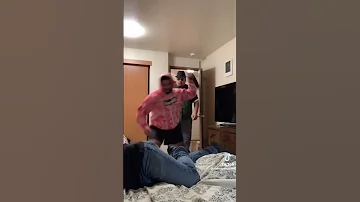 Hitting Dad With The Belt 