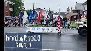 Memorial Day Parade 2026, Palmyra (Lebanon County) #memorialday #usa #honorthefallen #pennsylvania