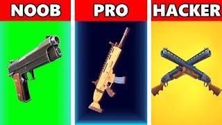 NOOB vs PRO vs HACKER - Fortnite Funny Moments #11