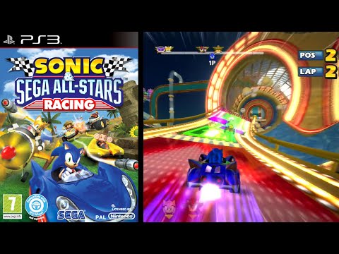 Sonic & Sega All-Stars Racing ... (PS3) Gameplay - YouTube