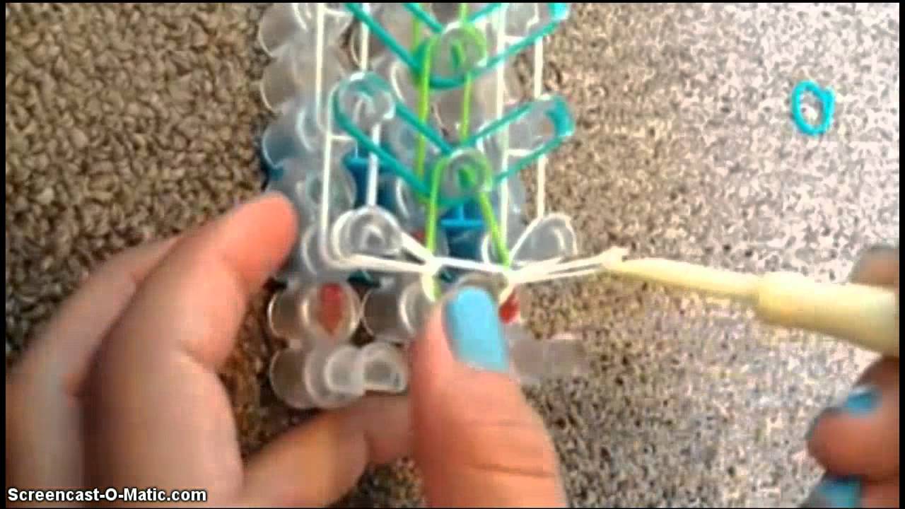 How to Make The Zippy Chain Loom Bracelet