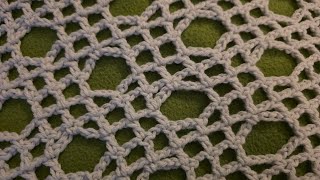 The Mullioned Window Stitch - Crochet Tutorial! @FiberSpider