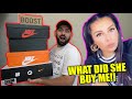 WIFE BUYS ME CRAZY SNEAKERS!! I was SHOCKED *BEST SURPRISE EVER*