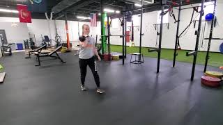 Contralateral Forward Lunge