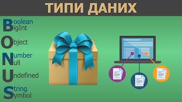 ТИПИ ДАНИХ JS | Які є типи даних JavaScript? Уроки програмування українською від Яновського Михайла