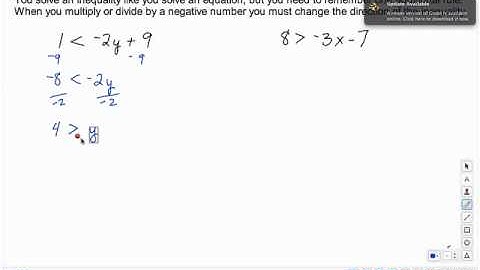 Solve linear inequality type3