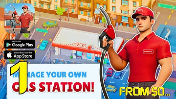 Starting My Gas Station Empire From ZERO... | My Gas Station Simulator (Part 1)