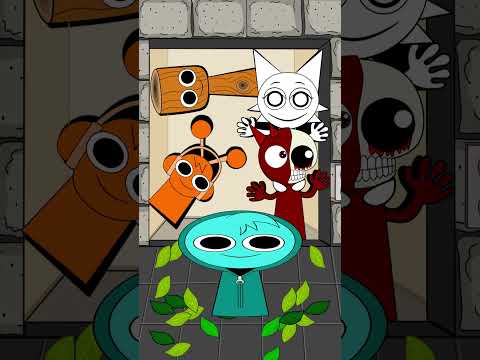 Puzzle Elevator Challenge ! Sprunki Incredibox : Minecraft Mob Match