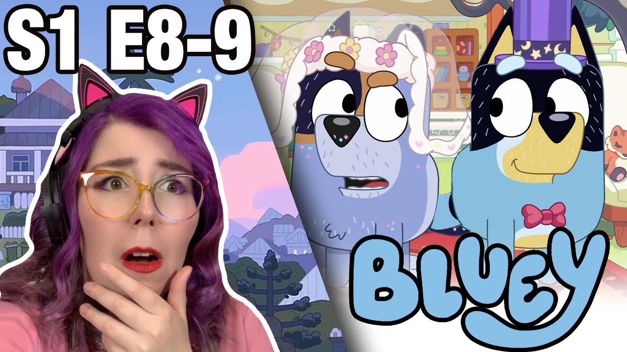 GAY WEDDING Bluey Season 1 Episodes 8 9 REACTION Zamber Reacts GAY WEDDING Bluey Season 1 Episodes 8 9 REACTION Zamber Reacts