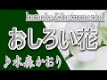 おしろい花/水森 かおり/カラオケ/instrumental/歌詞/OSHIROIBANA /Kaori Mizumori
