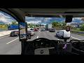 4K Realistic Ultra Graphics v1.59  Volvo FH6 | Euro Truck Simulator 2 Snowymoon Mod Full Gameplay