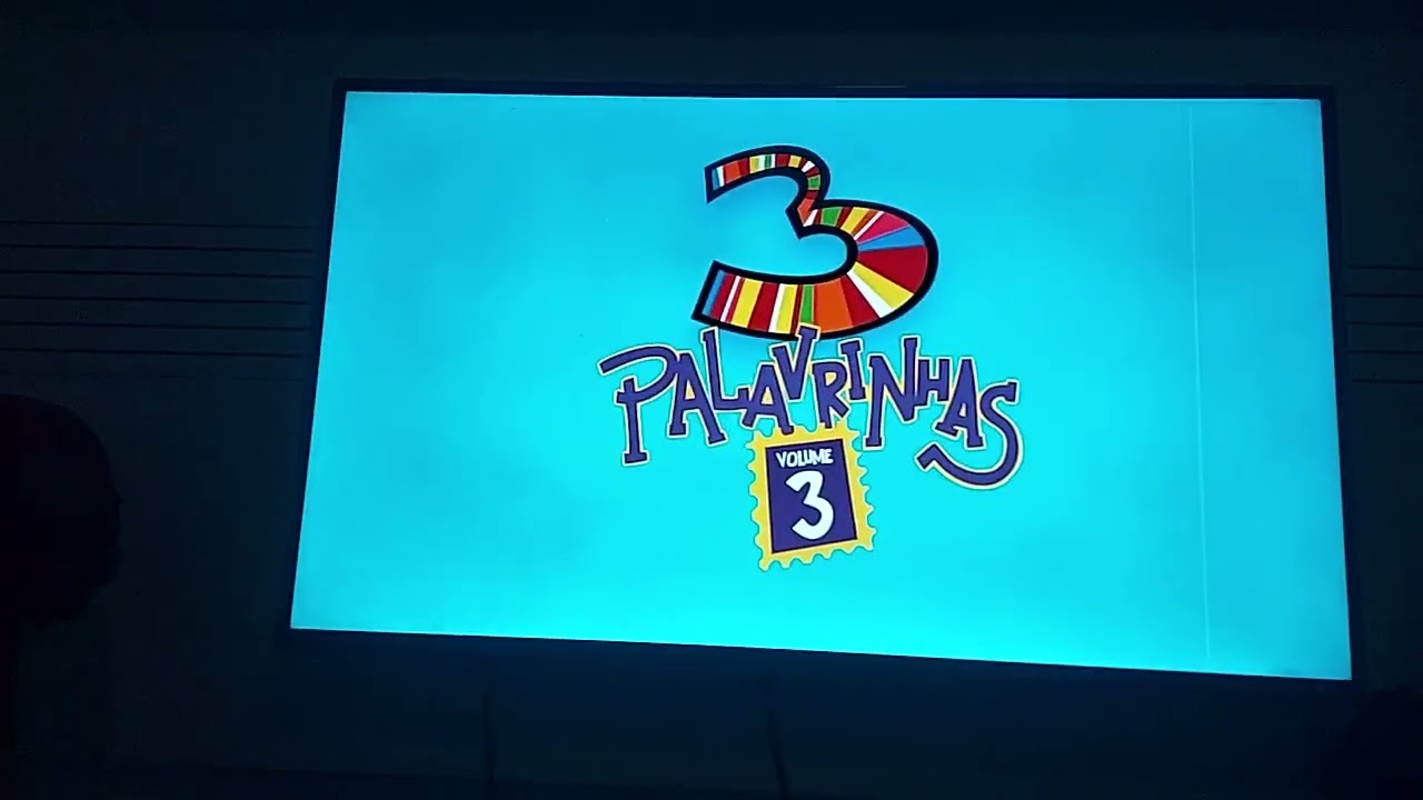 Menu dvd 3 palavrinhas vol 3