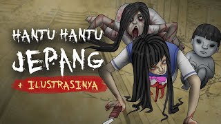 Jenis Hantu hantu Jepang + Ilustrasi | Kartun Hantu & Cerita Misteri Horror, Rizky Riplay