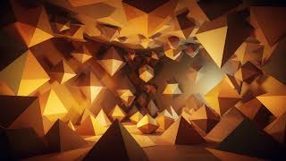 Hypnotic \Geometric Crystal Tunnel Loop 4K - Color Shifting Abstract | Free No Copyright