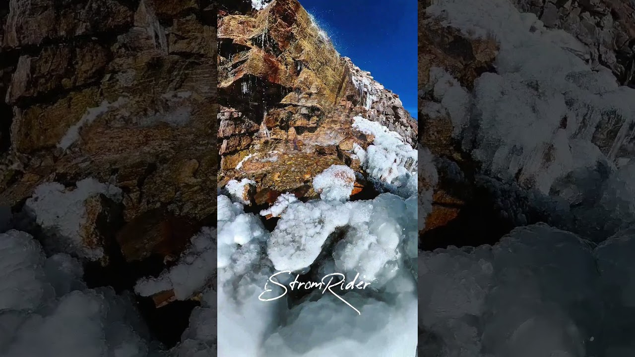 #frozenwaterfall