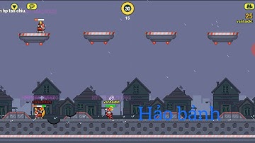 Mobi army2 Cầm 2 e gà kui đi dạo từng boss 1