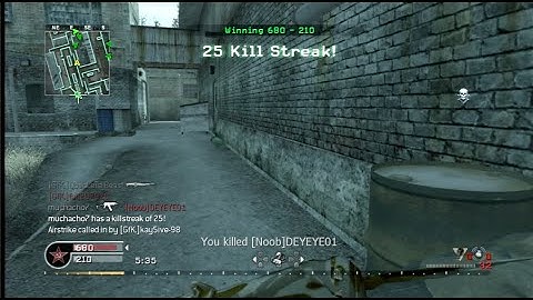 COD4 NOSTALGIA 2021 - EPIC 25 killstreak! (PS3)