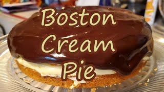 Amazing Boston Cream Pie Recipe!