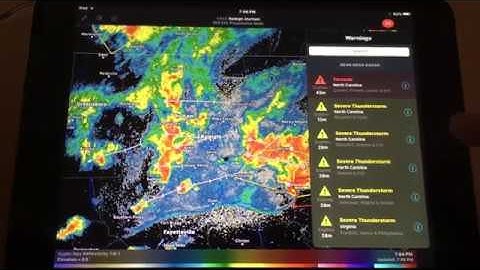 How To Export A Radar Video Or GIF When Using The APP RadarScope