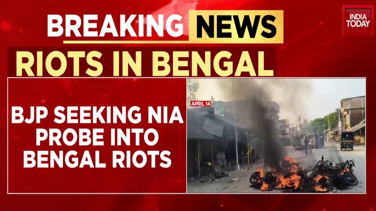 Murshidabad Riots News: BJP Seeks NIA Probe Into Bengal Riots Claims ...