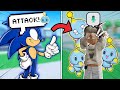 SONIC's CHAO ARMY ATTACKS ROBLOX