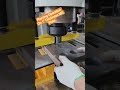 Piercing Operation on 1" MS Plate | Heavy Duty Press Tool Working Process