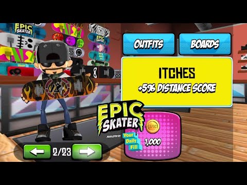 Epic Skater Gameplay ( #12) | Buying Boards for skin too