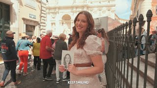 Drawing An Aspiring Italian Actress