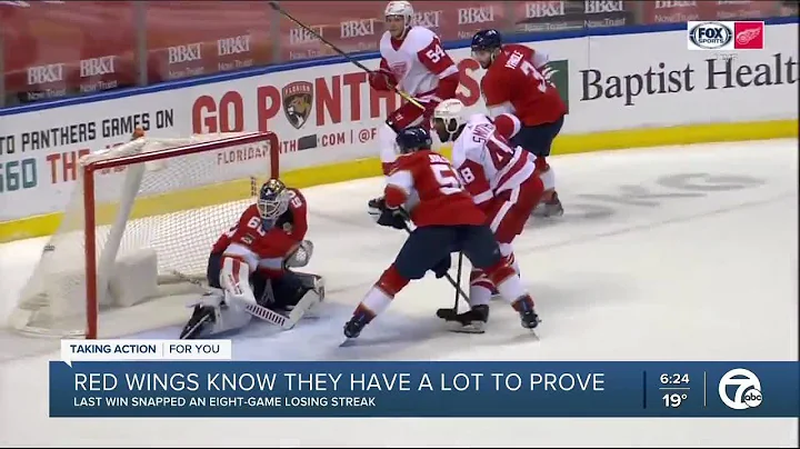 Red Wings know they have a lot to prove, scratched...