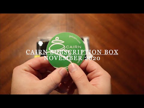 Video: Holen Sie Sich Eine Monatliche Ausrüstung Mit Cairn Subscription Box