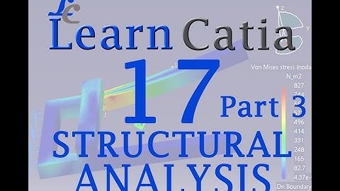 Learn catia V5 Tutorials for beginners |Structural Analysis|Assemble and Analyse | Part 3
