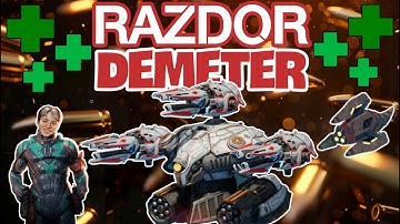 Razdor Demeter with Paralysis | War Robots