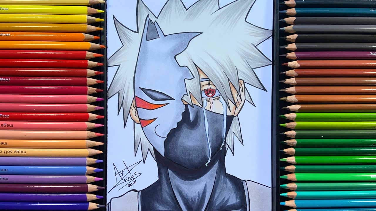 Respondendo a @theoosegundo13 Tutorial de como desnehar o Kakashi